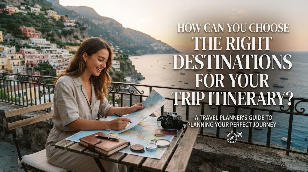 How Can You Choose the Right Destinations for Your Trip Itinerary?