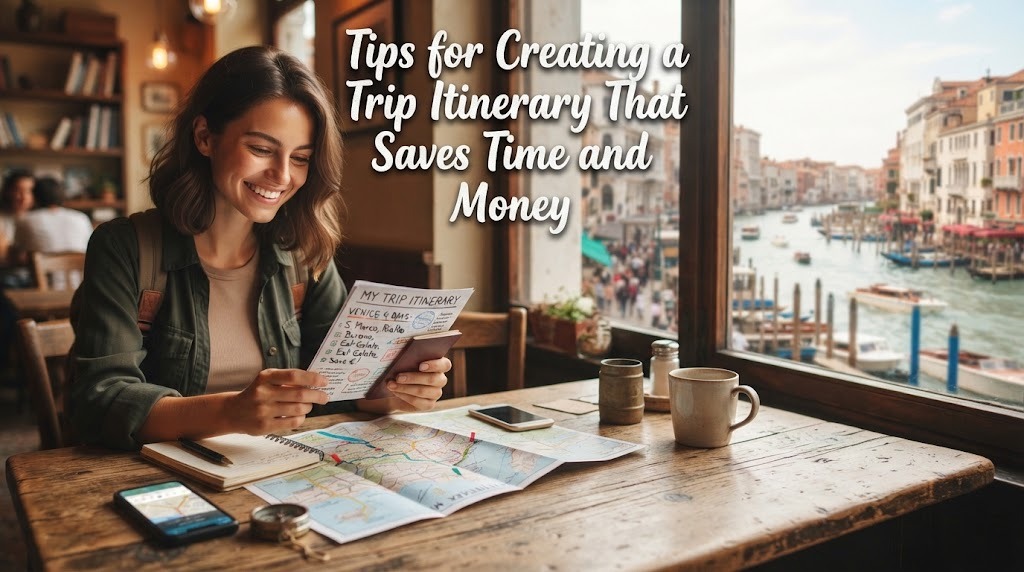 Tips For Creating A Trip Itinerary That Saves Time And Money