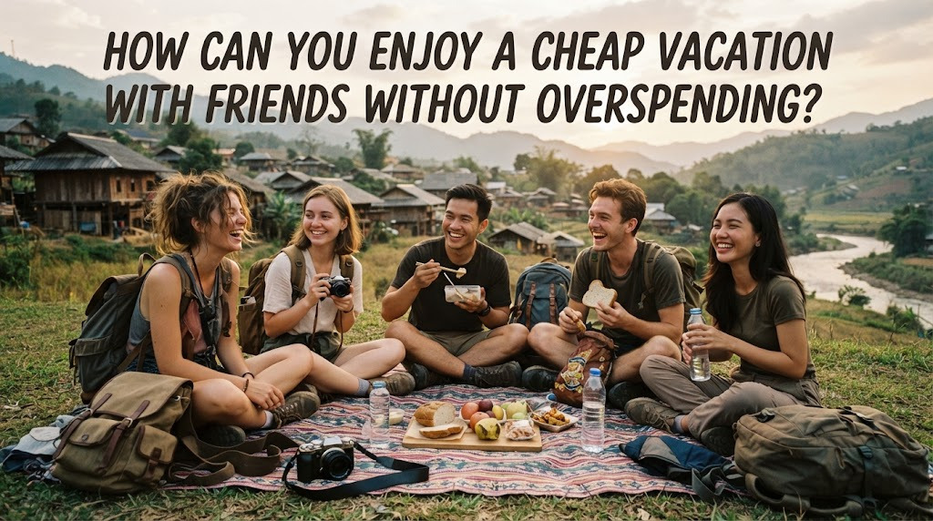 How Can You Enjoy a Cheap Vacation With Friends Without Overspending?