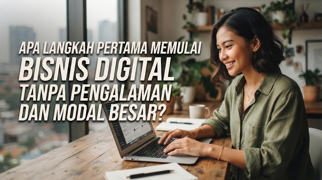 Apa Langkah Pertama Memulai Bisnis Digital Tanpa Pengalaman dan Modal Besar?