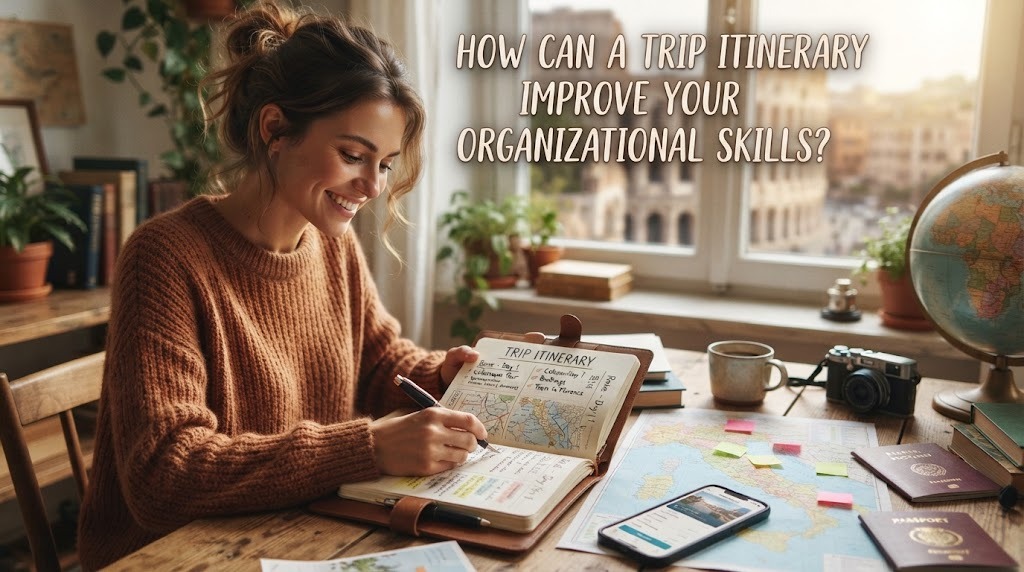 How Can A Trip Itinerary Improve Your Organizational Skills?