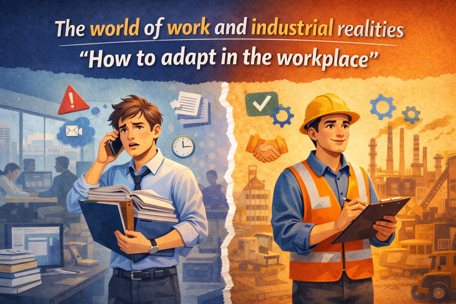 The world of work and industrial realities "How to adapt in the workplace"