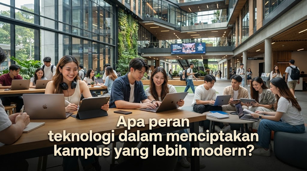 Apa peran teknologi dalam menciptakan kampus yang lebih modern?