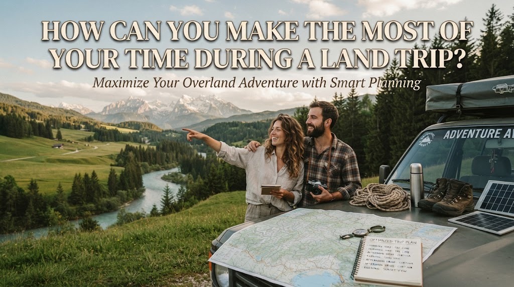 How Can You Make The Most Of Your Time During A Land Trip?