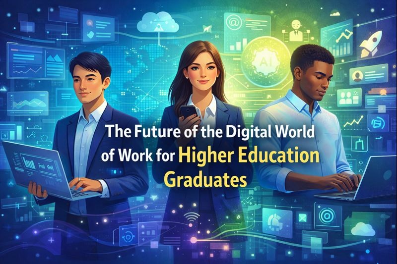 The Future of the Digital World of Work for Higher Education Graduates