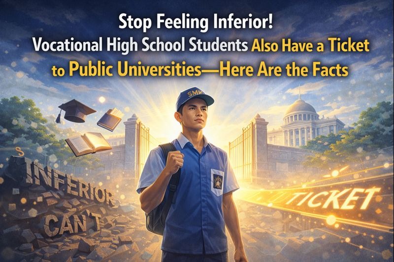 Stop Feeling Inferior! Vocational High School Students Also Have a Ticket to Public Universities—Here Are the Facts