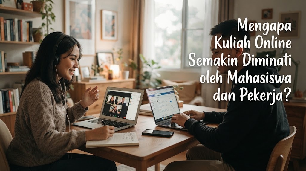 Mengapa Kuliah Online Semakin Diminati Oleh Mahasiswa Dan Pekerja?