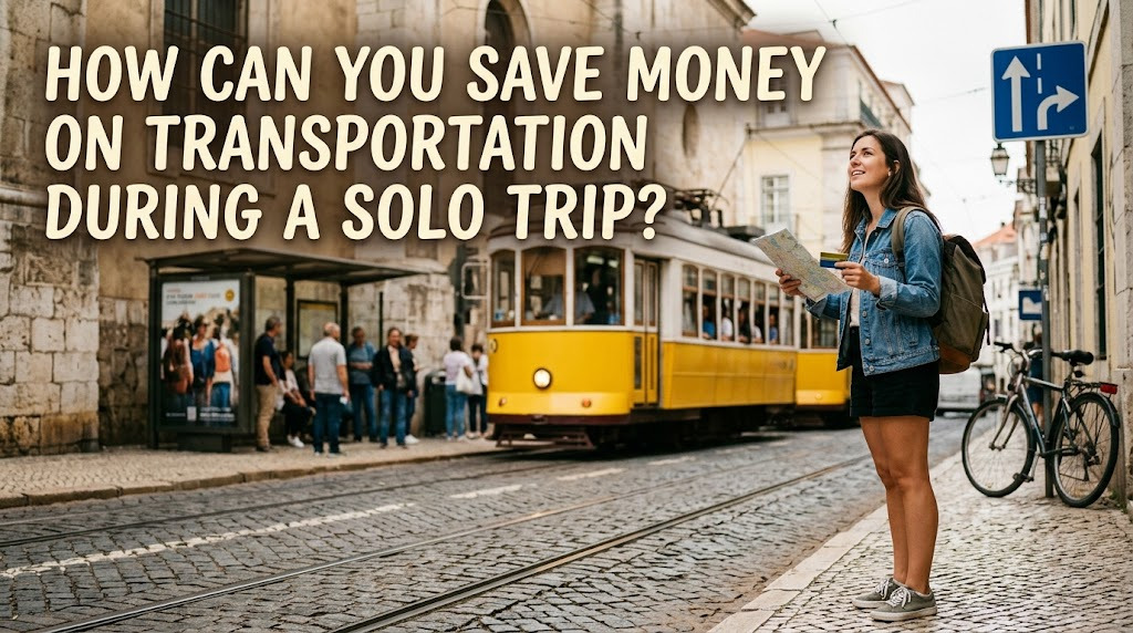 How Can You Save Money on Transportation During a Solo Trip?