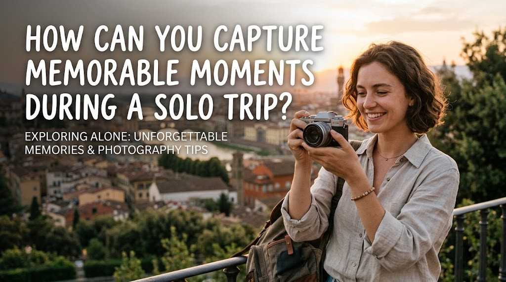 How Can You Capture Memorable Moments During a Solo Trip?
