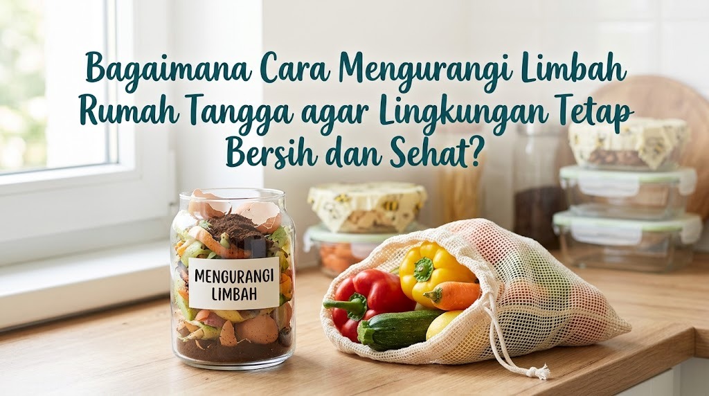 Bagaimana Cara Mengurangi Limbah Rumah Tangga agar Lingkungan Tetap Bersih dan Sehat?