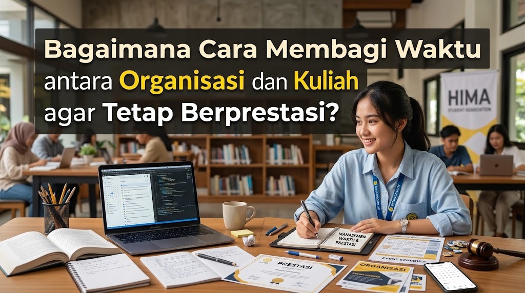 Bagaimana Cara Membagi Waktu antara Organisasi dan Kuliah agar Tetap Berprestasi?