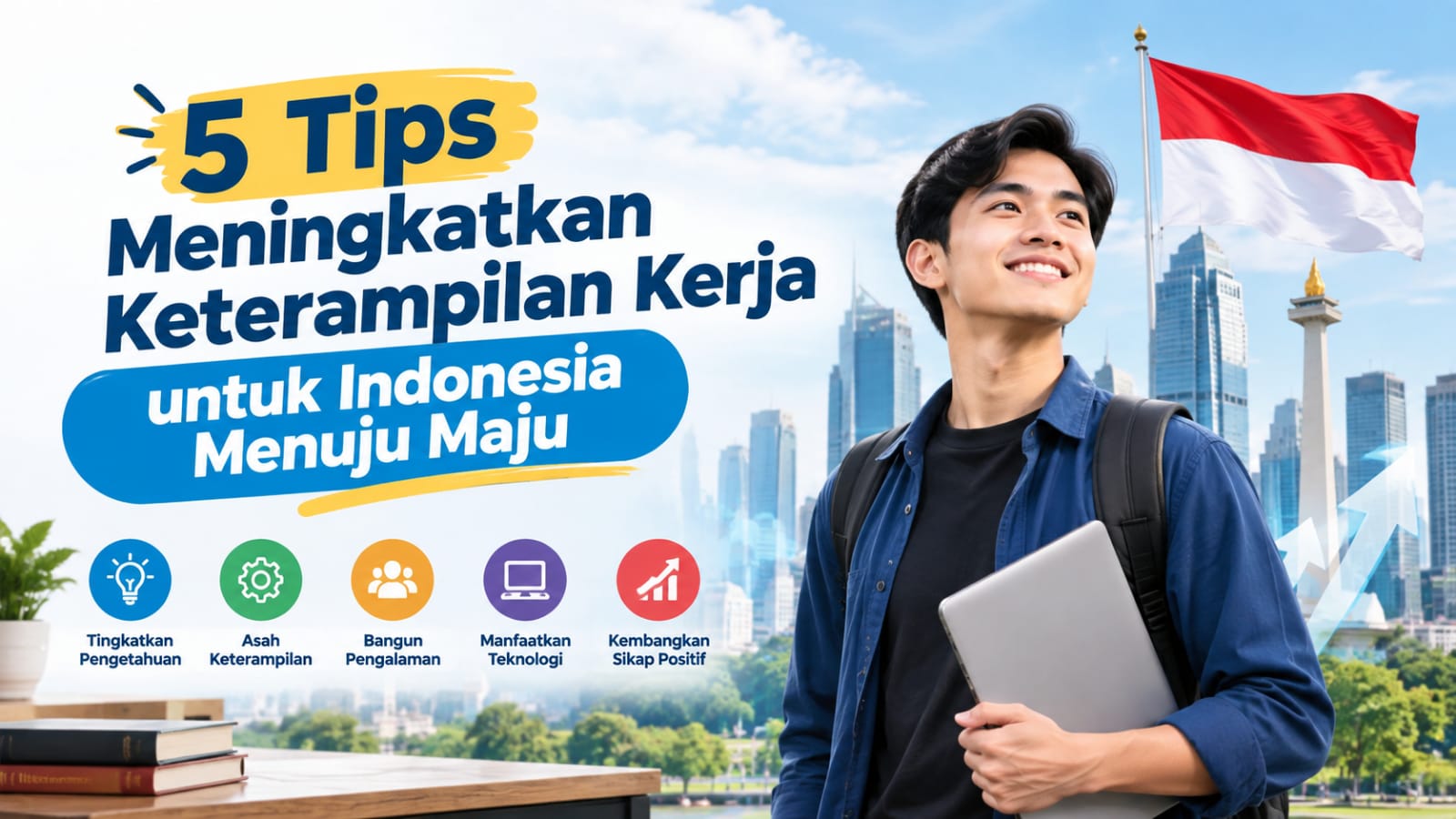 5 Tips Meningkatkan Keterampilan Kerja Untuk Indonesia Menuju Maju