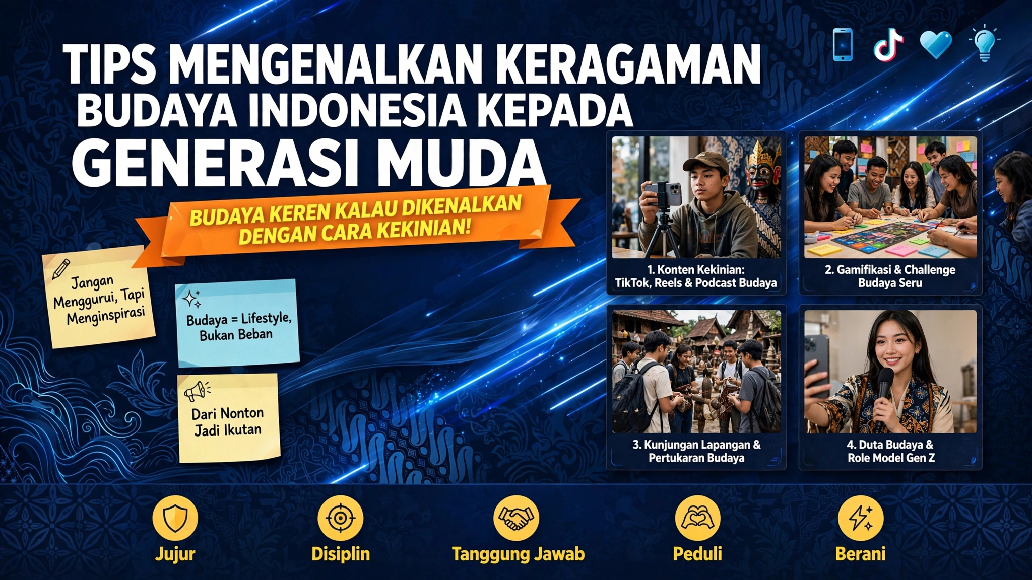 Tips Mengenalkan Keragaman Budaya Indonesia kepada Generasi Muda