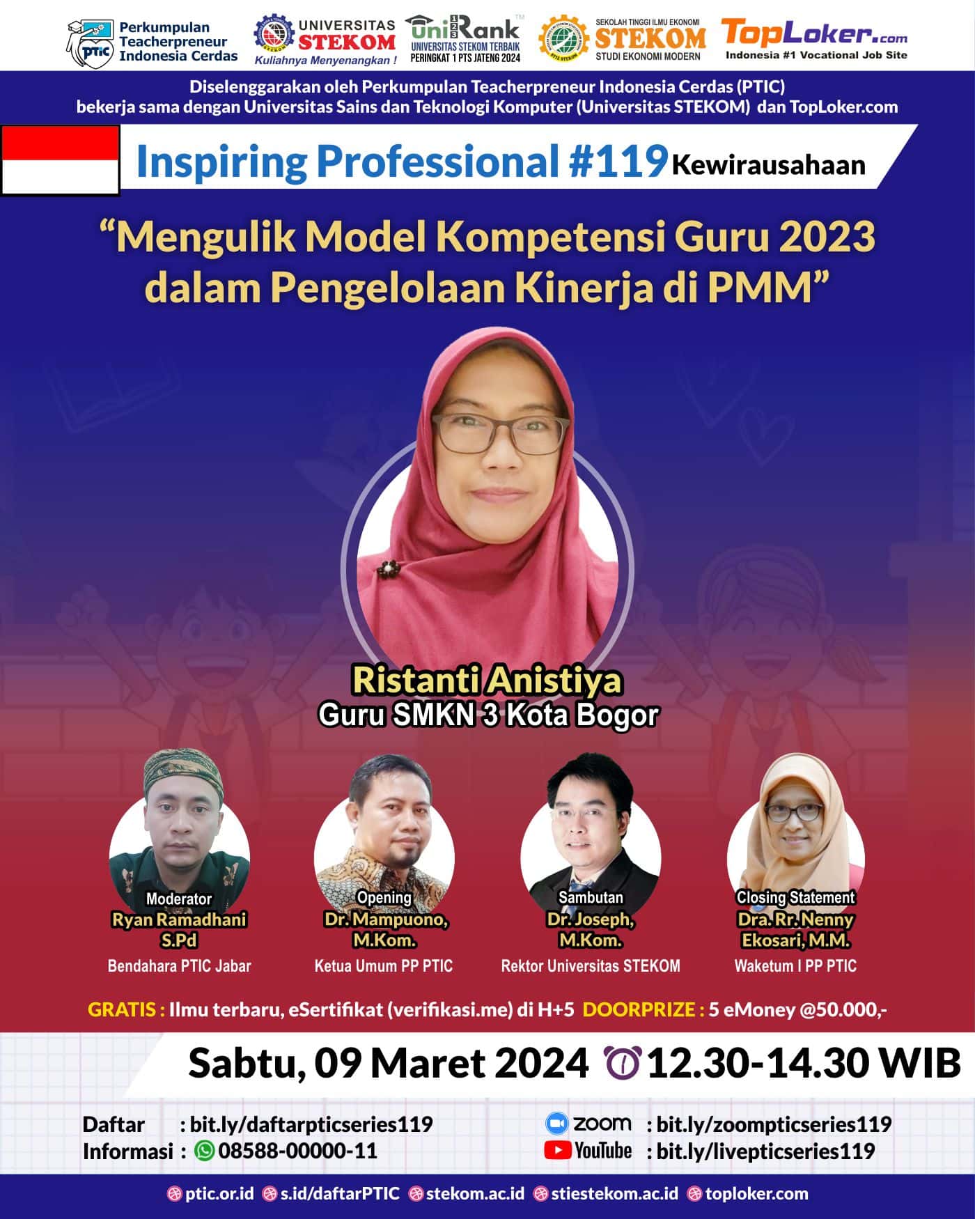 INSPIRING PROFESSIONAL ”Mengulik Model Kompetensi Guru 2023 dalam Pengelolaan Kinerja di PMM”