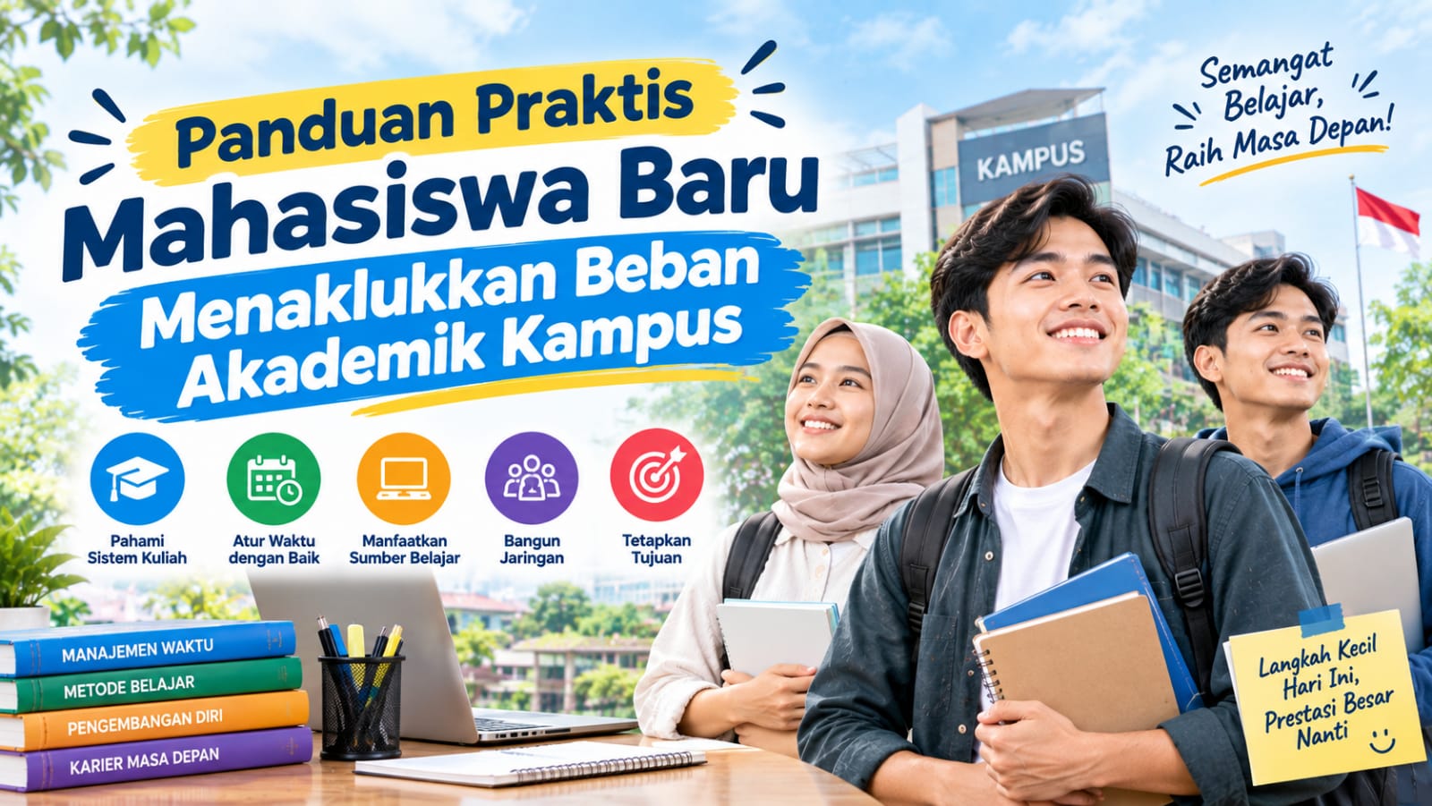 Panduan Praktis Mahasiswa Baru Menaklukan Beban Akademik Kampus