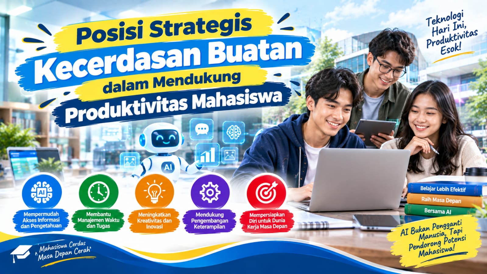 Posisi Strategis Kecerdasan Buatan Dalam Mendukung Produktivitas Mahasiswa