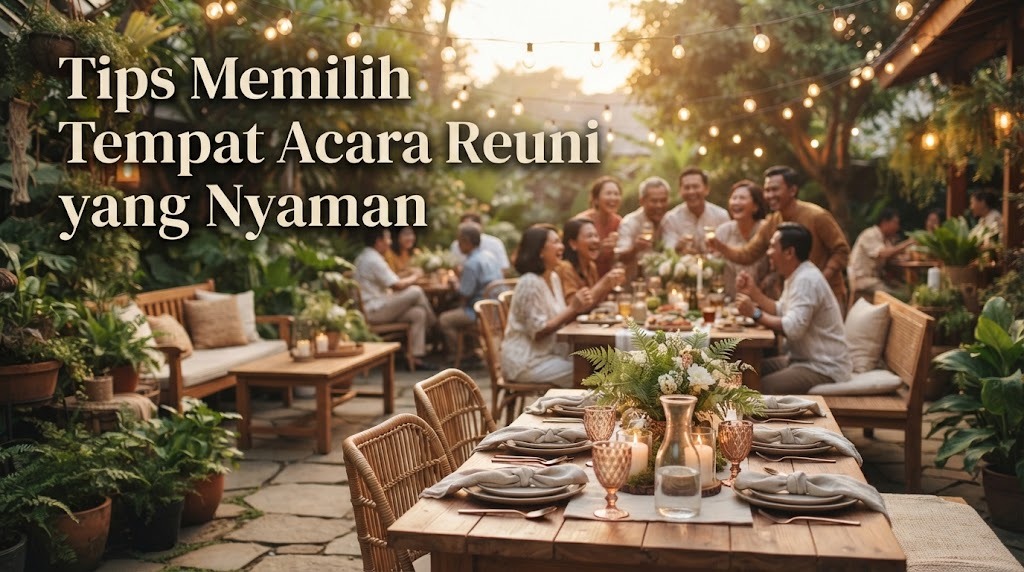 Tips Memilih Tempat Acara Reuni yang Nyaman