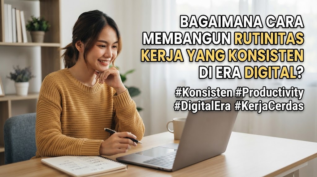 Bagaimana Cara Membangun Rutinitas Kerja Yang Konsisten Di Era Digital?