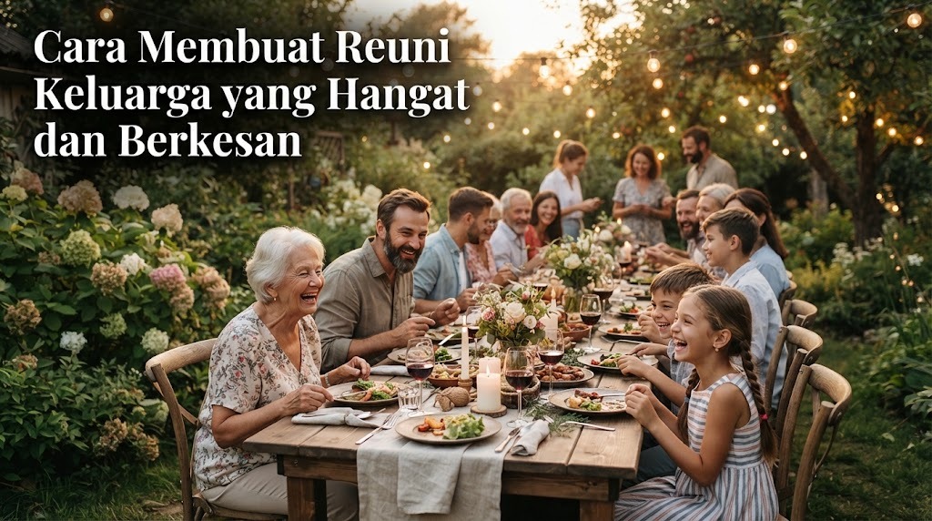 Cara Membuat Reuni Keluarga yang Hangat dan Berkesan