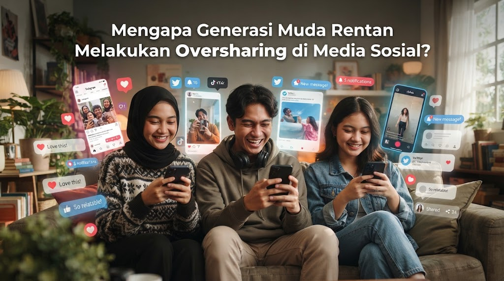 Mengapa Generasi Muda Rentan Melakukan Oversharing di Media Sosial?