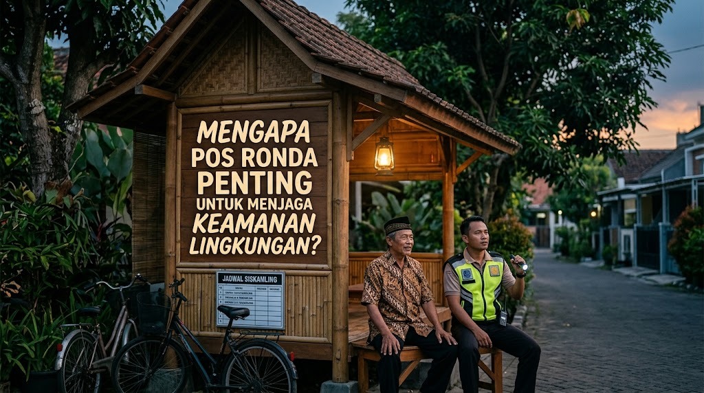 Mengapa Pos Ronda Penting untuk Menjaga Keamanan Lingkungan?