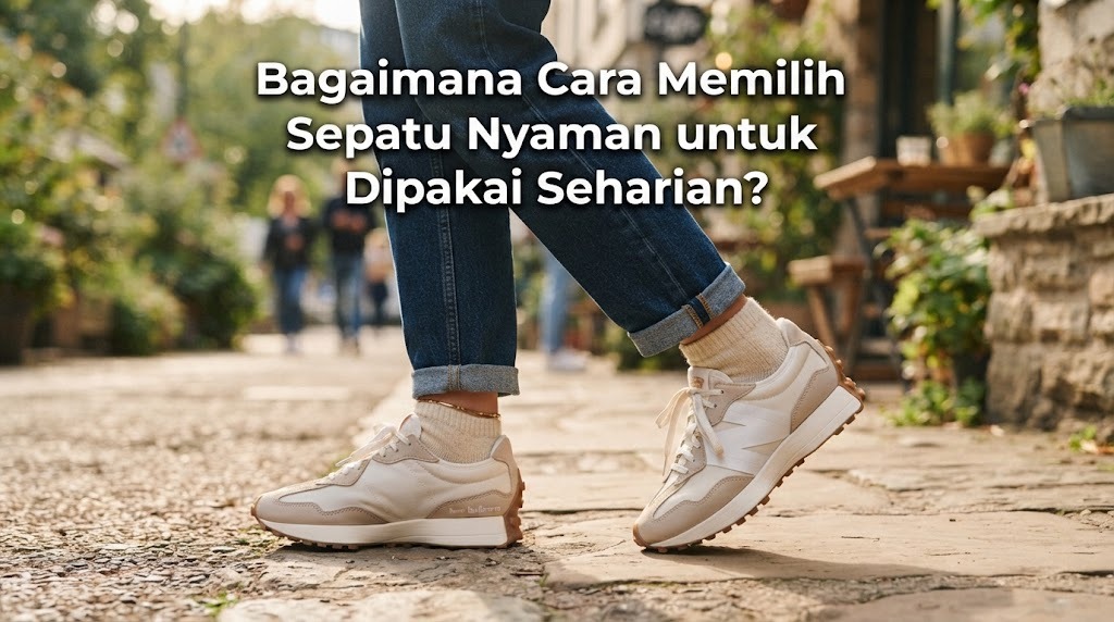 Bagaimana Cara Memilih Sepatu Nyaman untuk Dipakai Seharian?