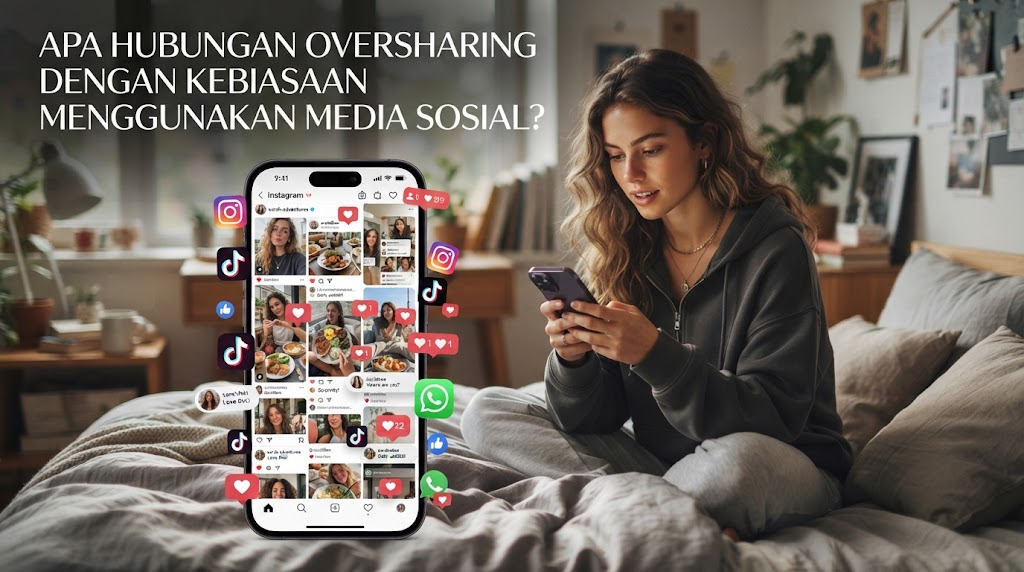 Apa Hubungan Oversharing dengan Kebiasaan Menggunakan Media Sosial?