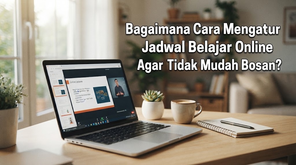 Bagaimana Cara Mengatur Jadwal Belajar Online Agar Tidak Mudah Bosan?