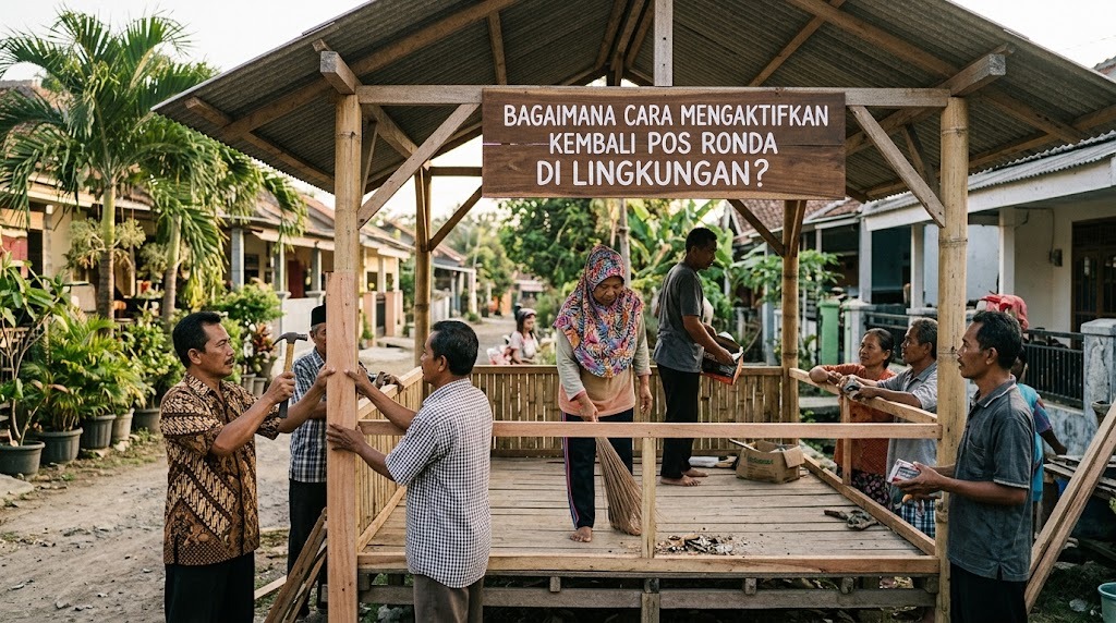 Bagaimana Cara Mengaktifkan Kembali Pos Ronda di Lingkungan?