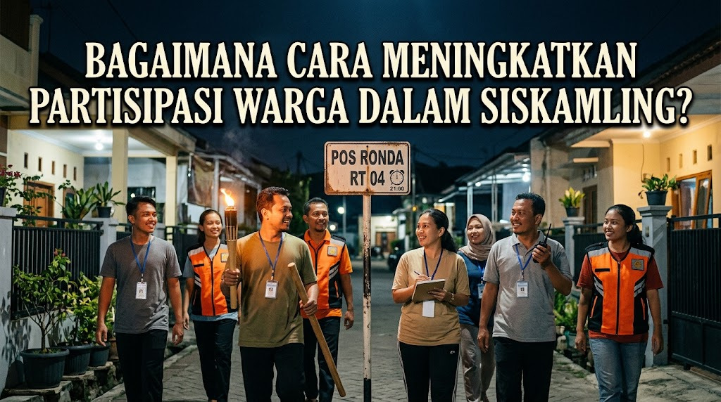 Bagaimana Cara Meningkatkan Partisipasi Warga dalam Siskamling?