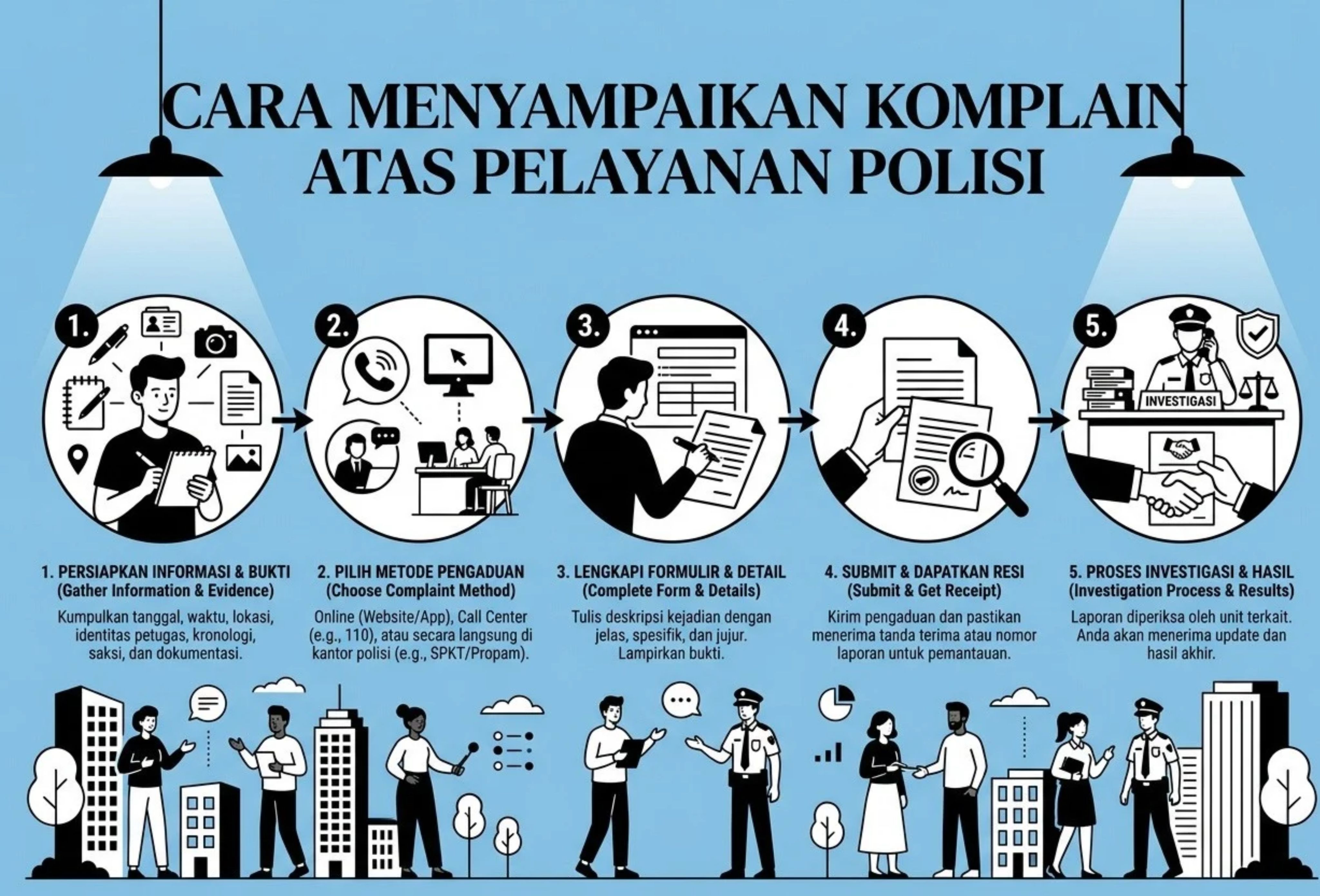 Cara Menyampaikan Komplain atas Pelayanan Polisi