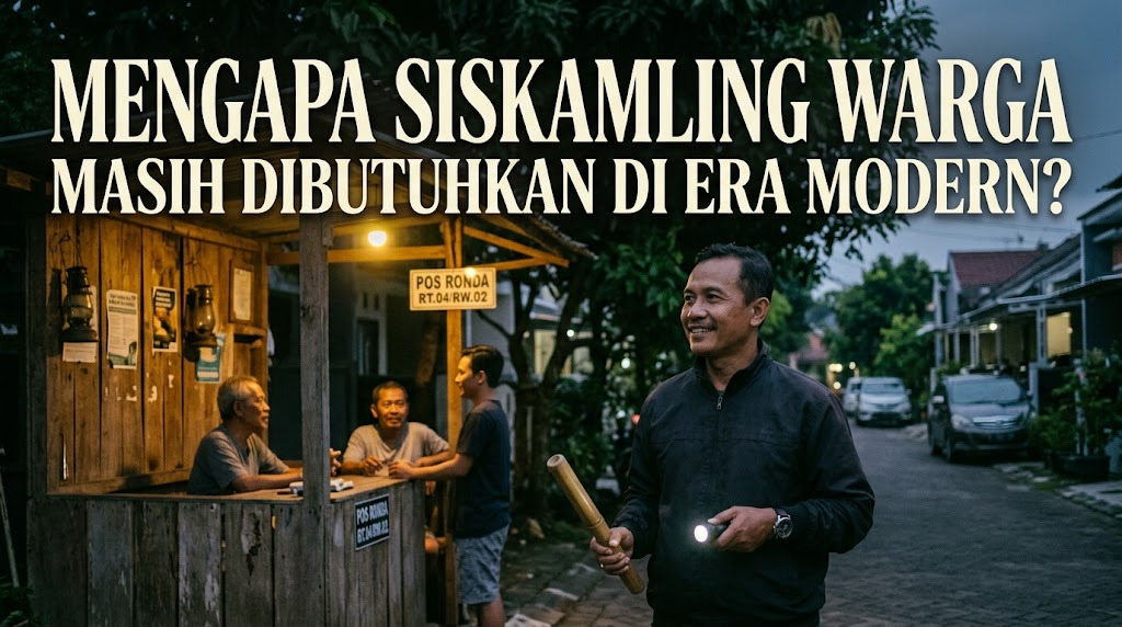 Mengapa Siskamling Warga Masih Dibutuhkan di Era Modern?