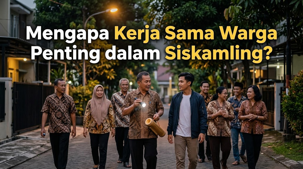 Mengapa Kerja Sama Warga Penting dalam Siskamling?