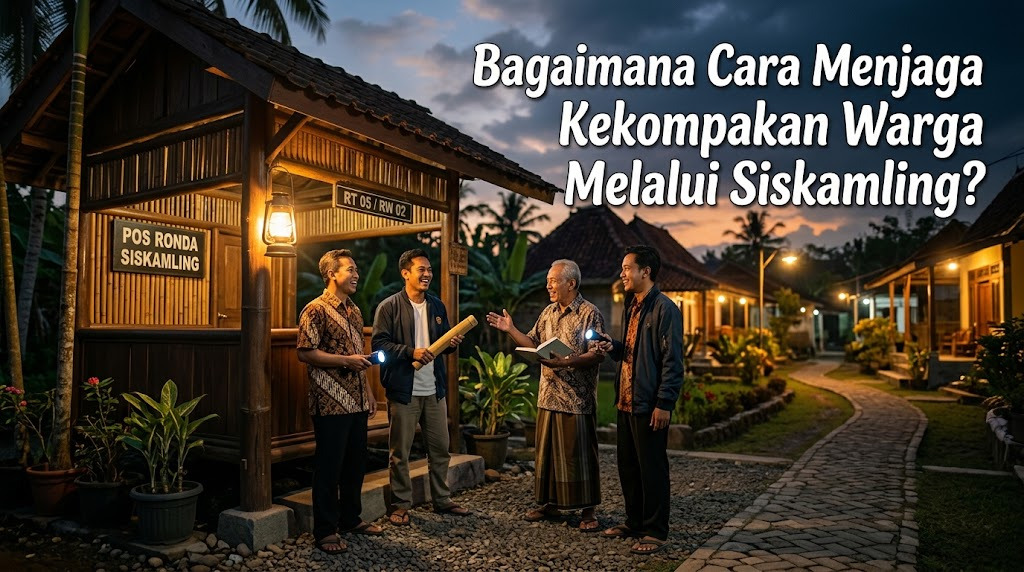 Bagaimana Cara Menjaga Kekompakan Warga Melalui Siskamling?