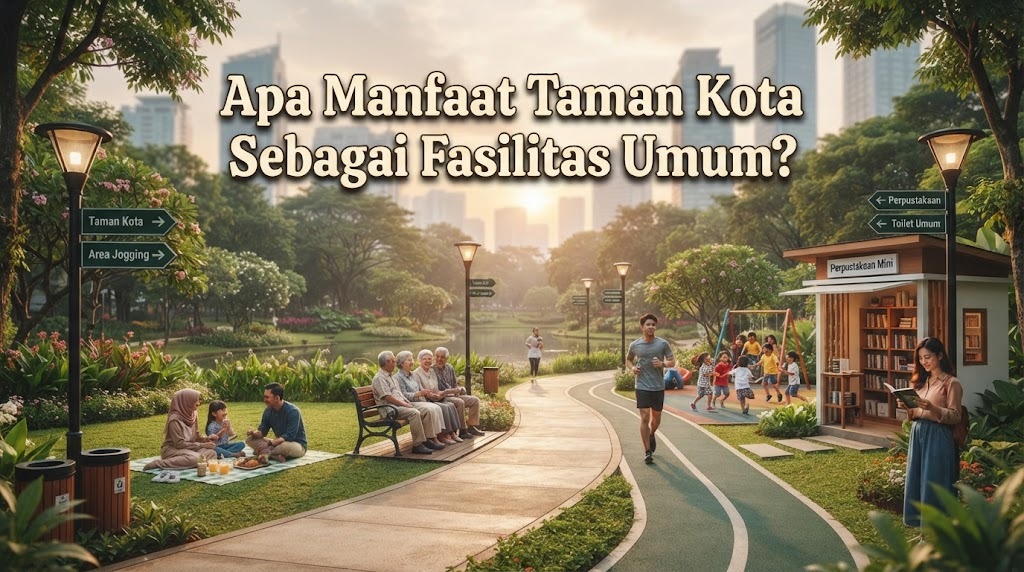 Apa Manfaat Taman Kota Sebagai Fasilitas Umum?