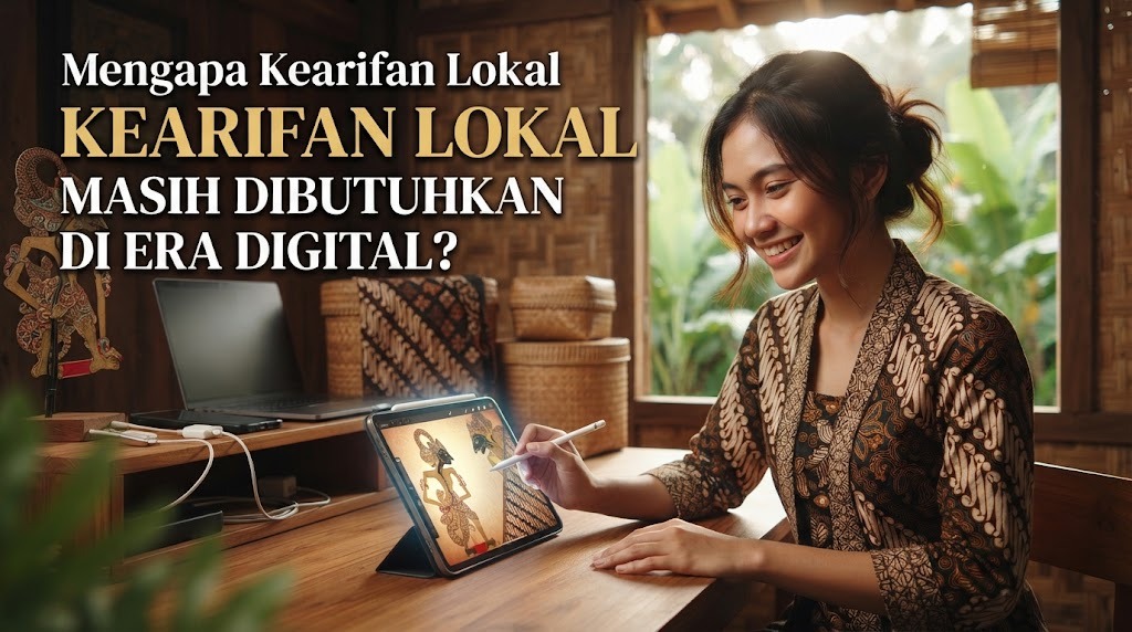 Mengapa Kearifan Lokal Masih Dibutuhkan di Era Digital?