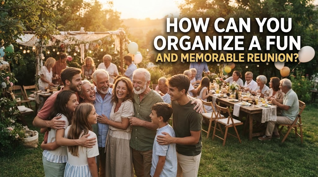 How Can You Organize a Fun and Memorable Reunion?