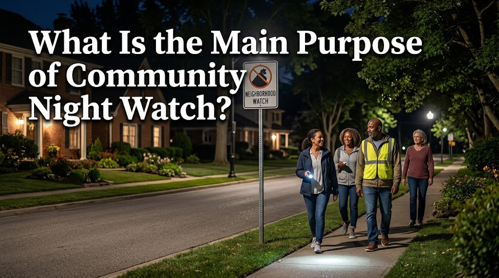 What Is the Main Purpose of Community Night Watch?