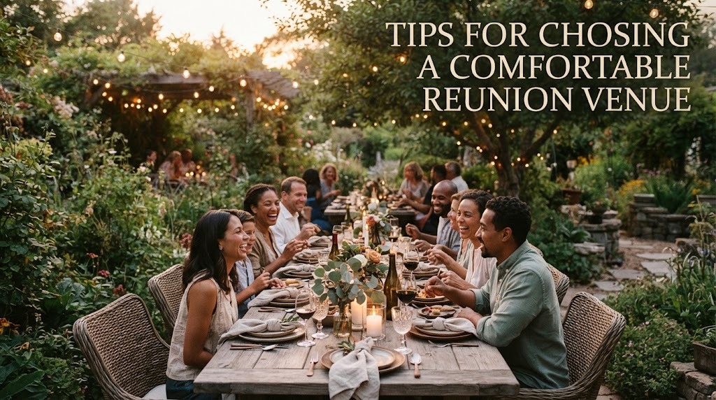 Tips for Choosing a Comfortable Reunion Venue