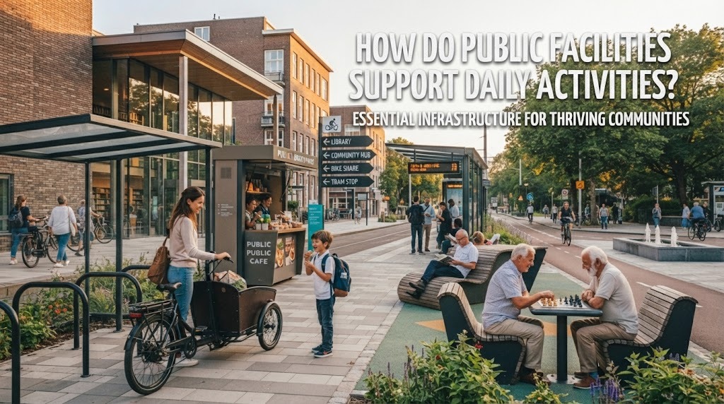 How Do Public Facilities Support Daily Activities?