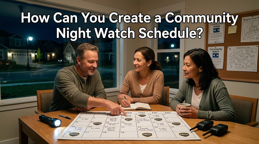How Can You Create a Community Night Watch Schedule?