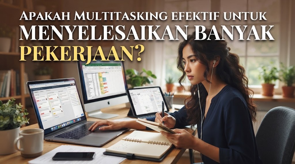 Apakah Multitasking Efektif untuk Menyelesaikan Banyak Pekerjaan?