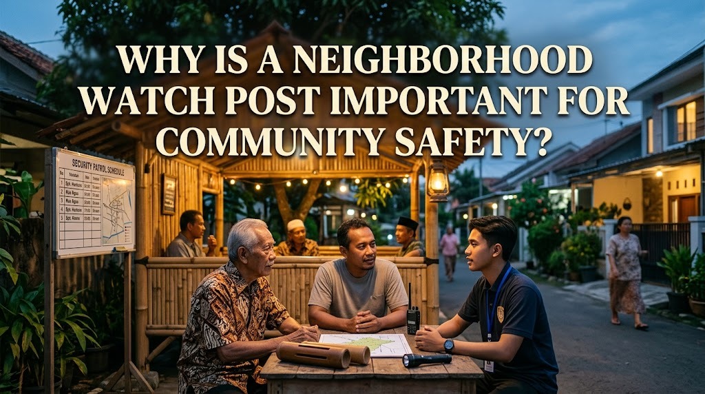 Why Is a Neighborhood Watch Post Important for Community Safety?