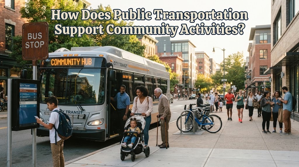 How Does Public Transportation Support Community Activities?