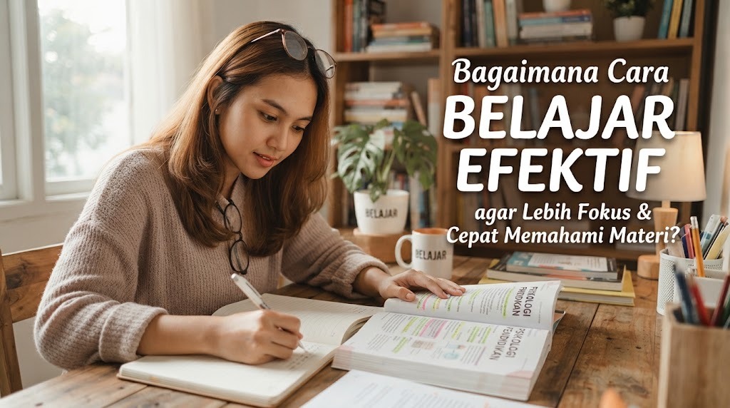 Bagaimana Cara Belajar Efektif agar Lebih Fokus dan Cepat Memahami Materi?