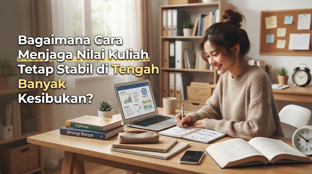 Bagaimana Cara Menjaga Nilai Kuliah Tetap Stabil di Tengah Banyak Kesibukan?