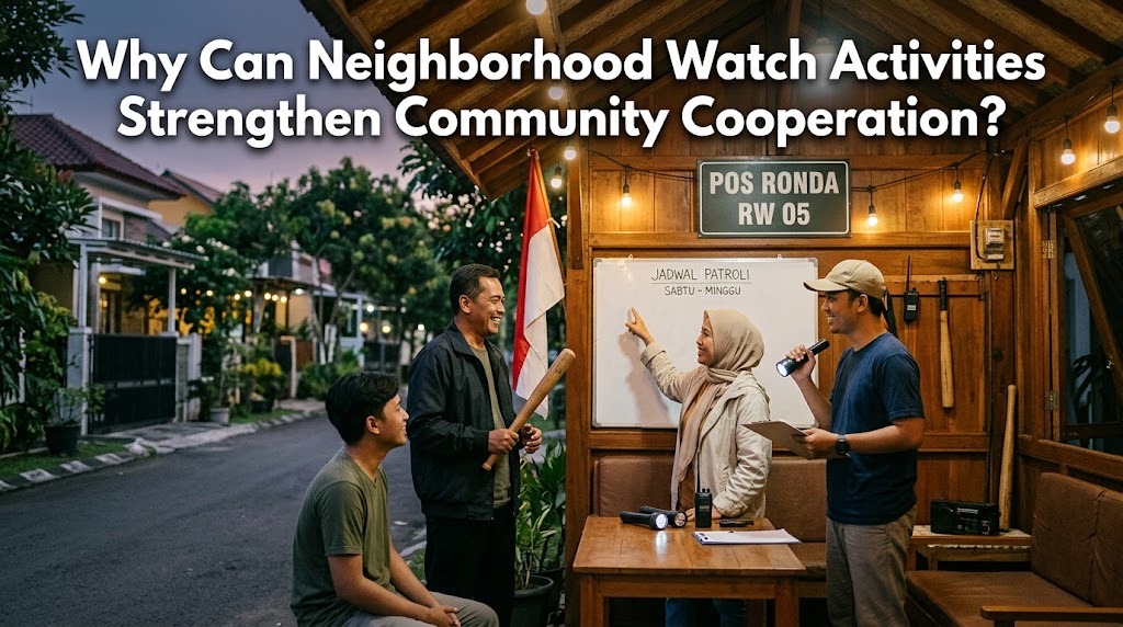 Why Can Neighborhood Watch Activities Strengthen Community Cooperation?