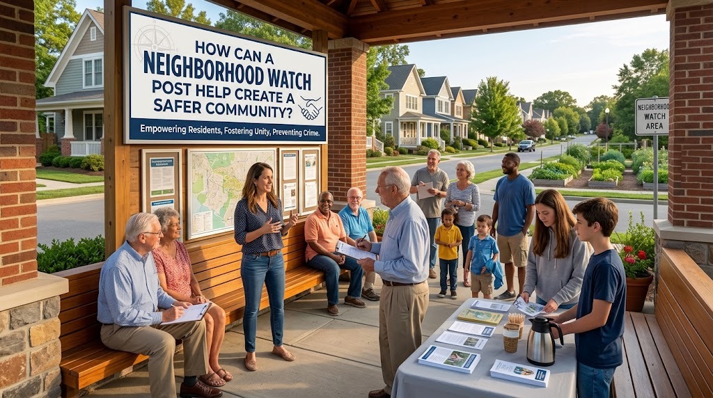 How Can a Neighborhood Watch Post Help Create a Safer Community?