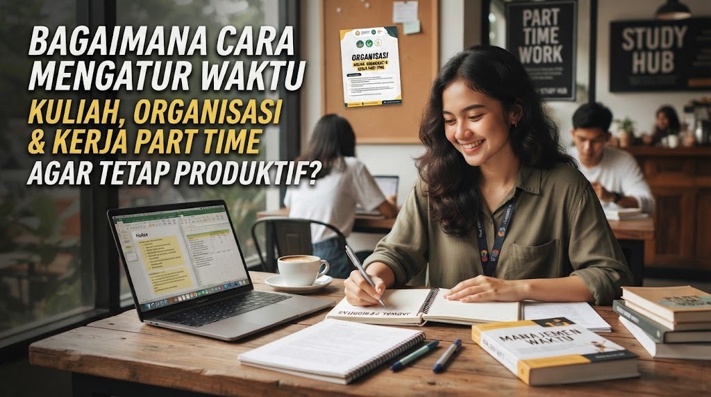 Bagaimana Cara Mengatur Waktu Kuliah Organisasi dan Kerja Part Time agar Tetap Produktif?