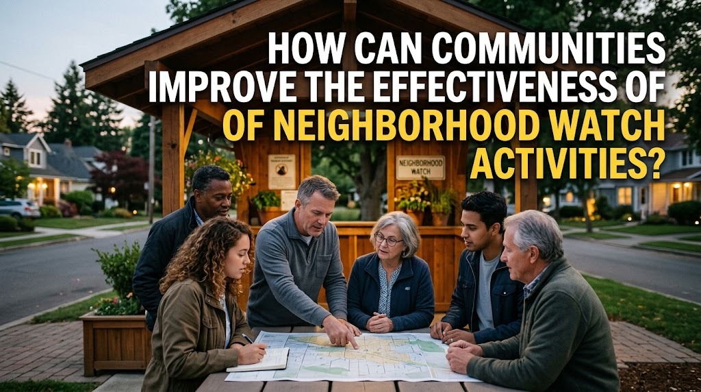 How Can Communities Improve the Effectiveness of Neighborhood Watch Activities?